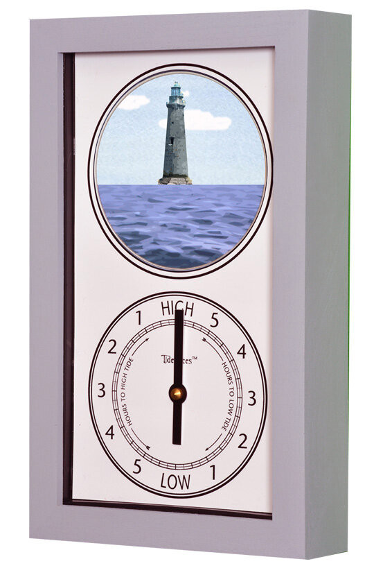 Minot's Ledge Lighthouse (MA) Mechanically Animated Tide Clock