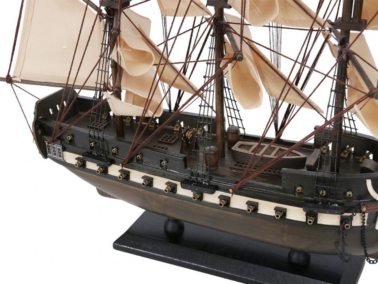 USS Constitution Tall Model Ship - Rustic - 24"