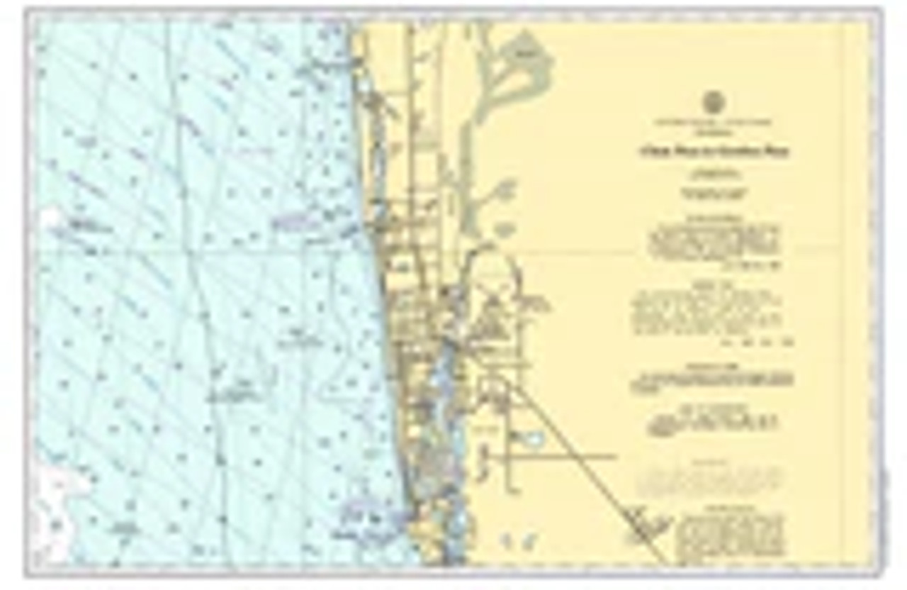 Naples, FL Chart Placemats - Set of 4