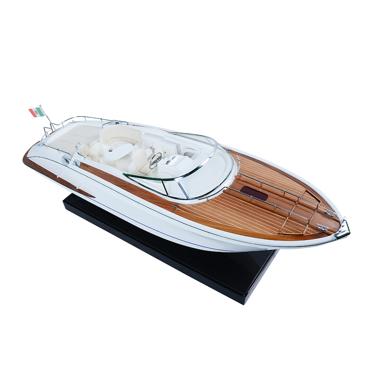 Rivarama  Italian Speedboat Model -  Optional Personalized Plaque