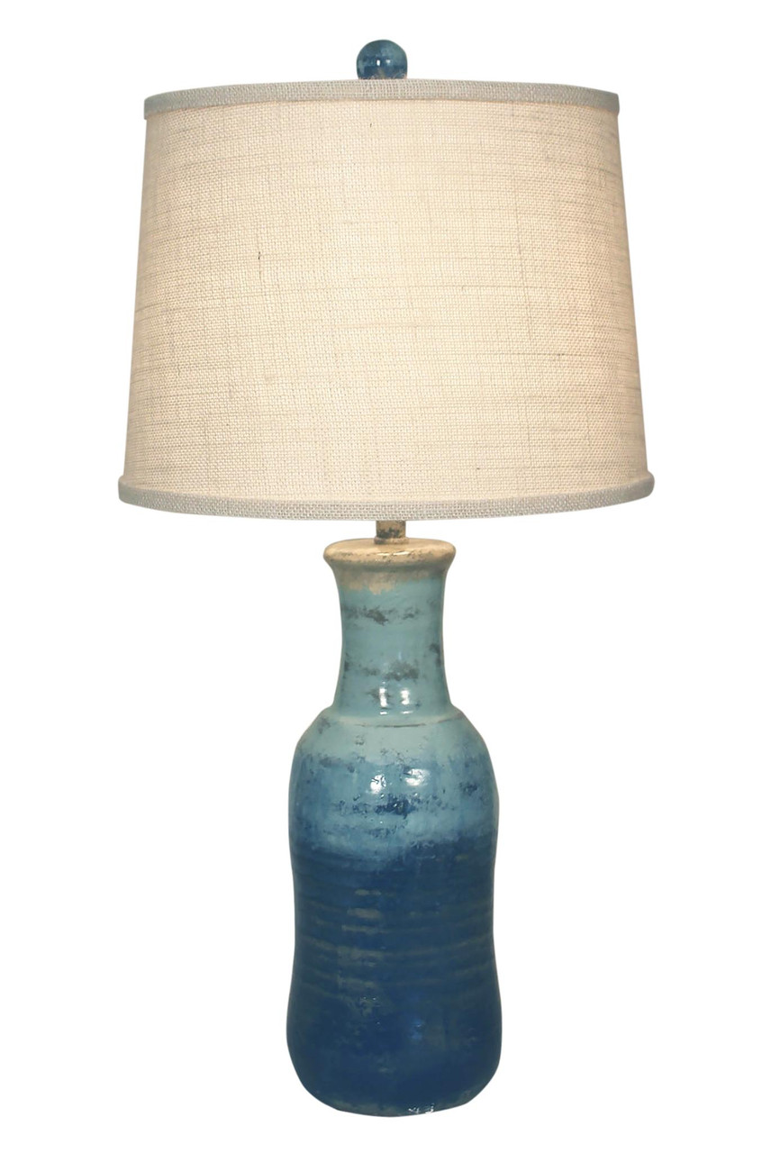 Bahama Faux Clay Water Jug Table Lamp