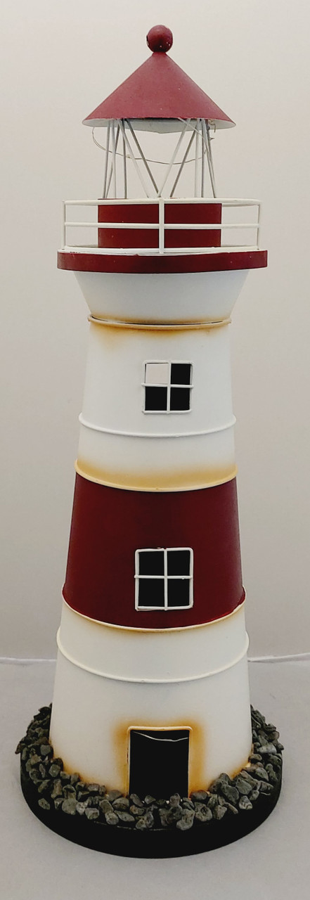 Lighthouse - Red - 20" LED