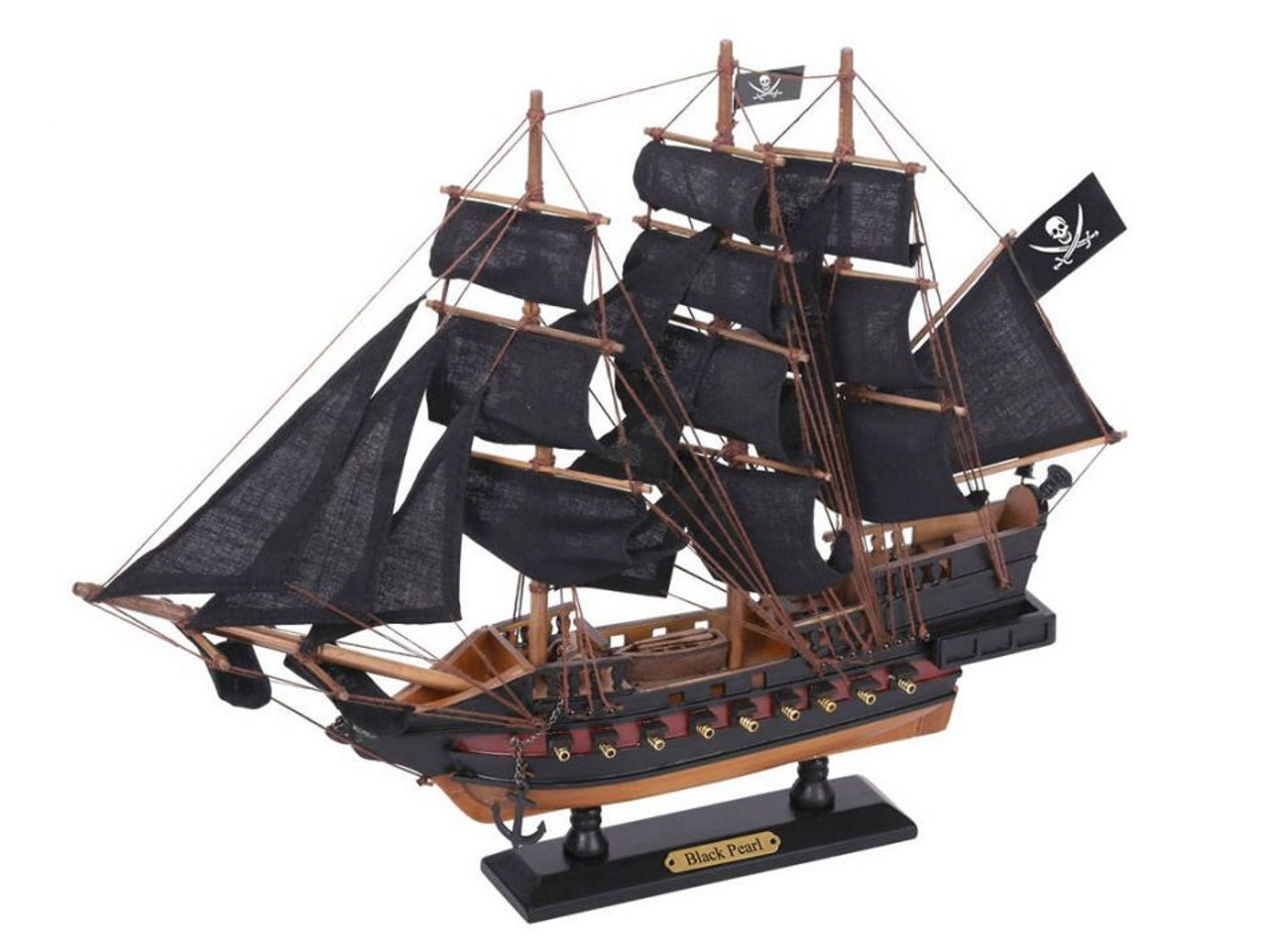 Black Pearl - Black Sails Limited Model Pirate Ship - 20"