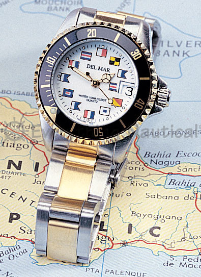 Del Mar Women's 200M Stainless Steel Classic Dive Watch with Nautical