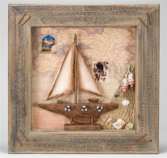 Sailboat in Picture Frame