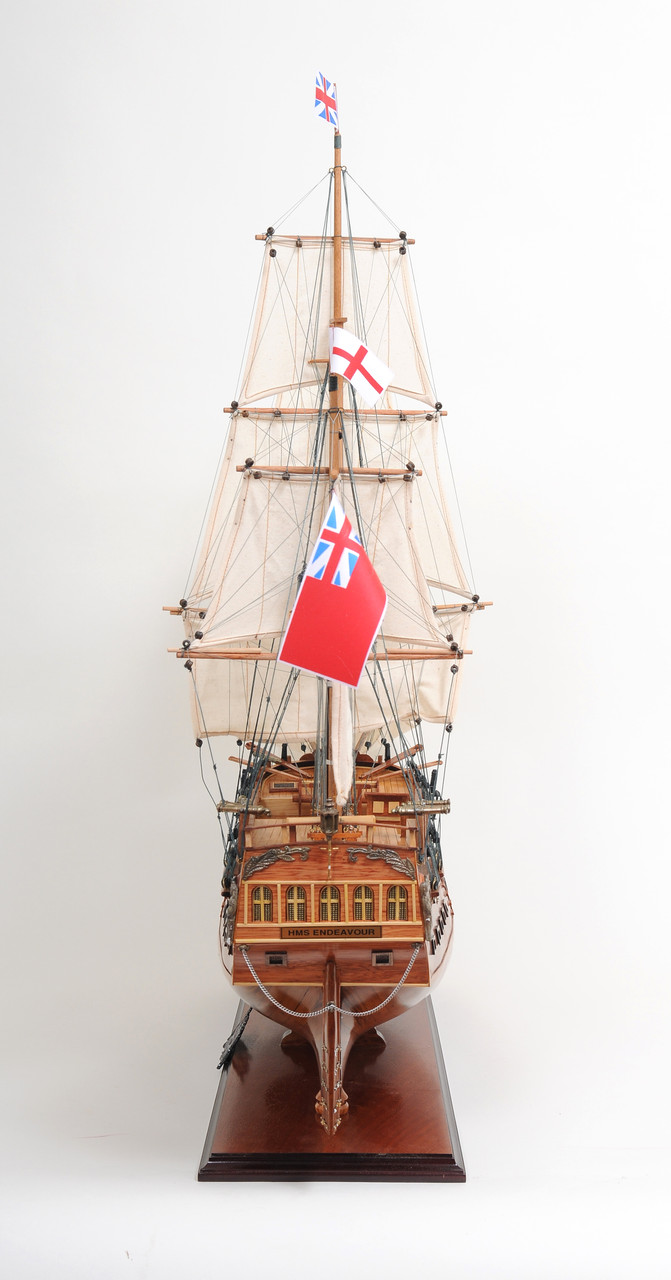 HMS Endeavour Model Ship - 32"