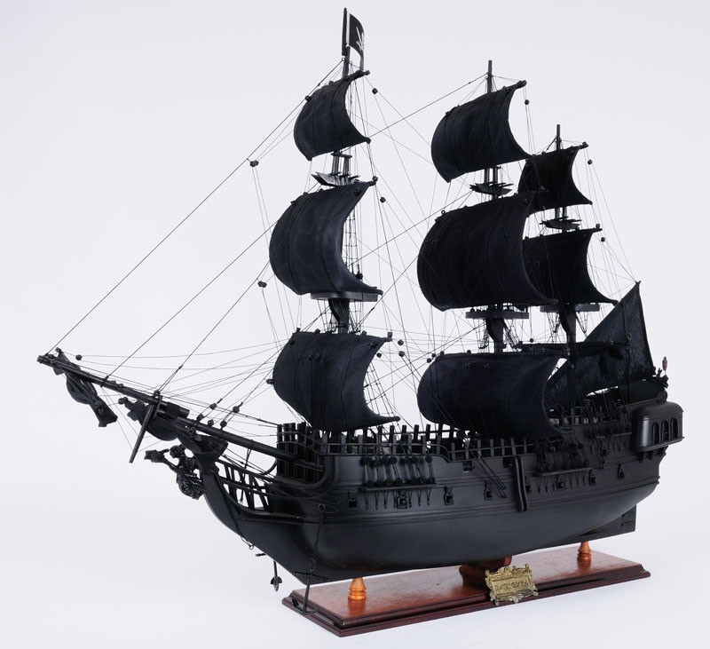 Black Pearl Pirate Model Ship - 24 