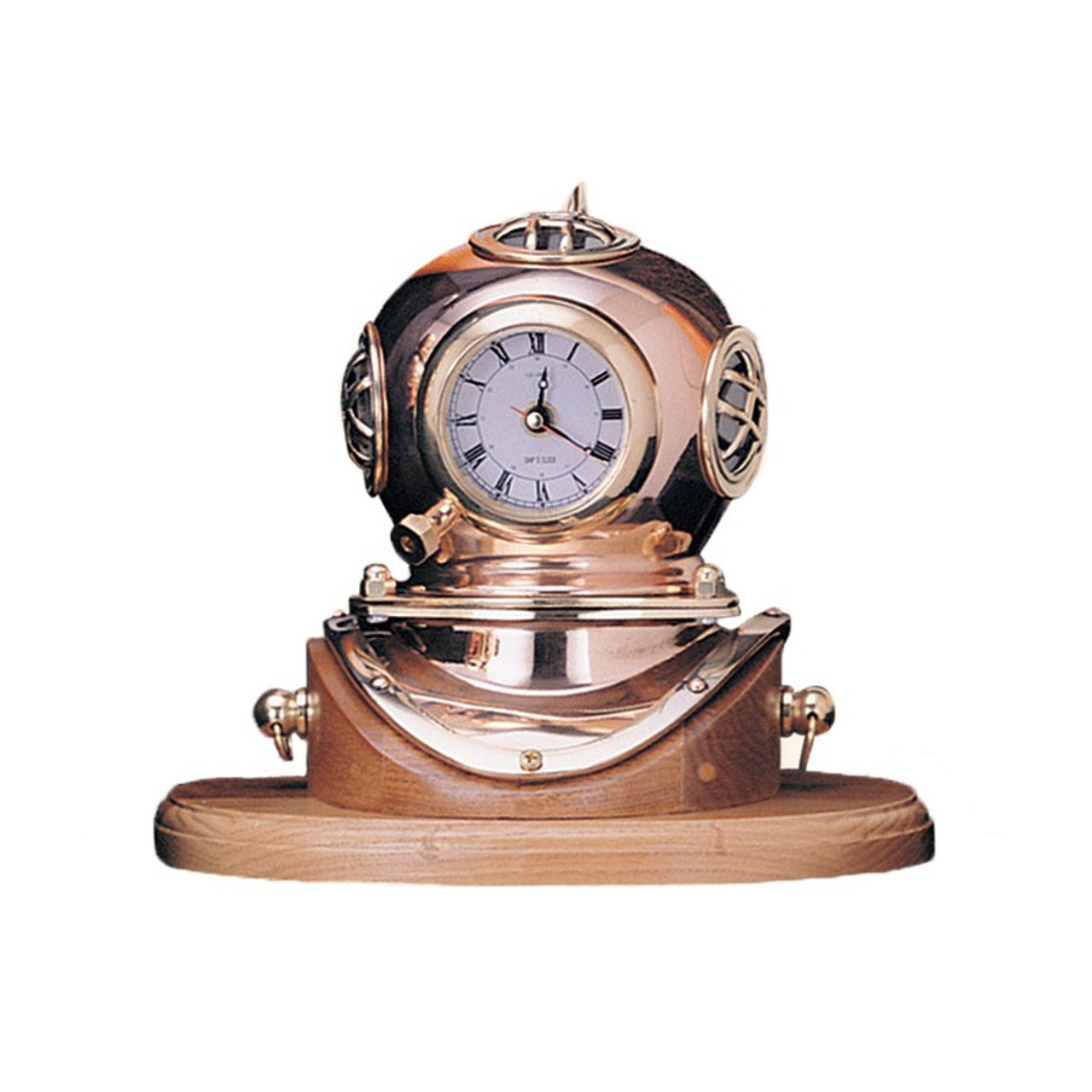 Nautical Brass Captain's Clocks 7.5