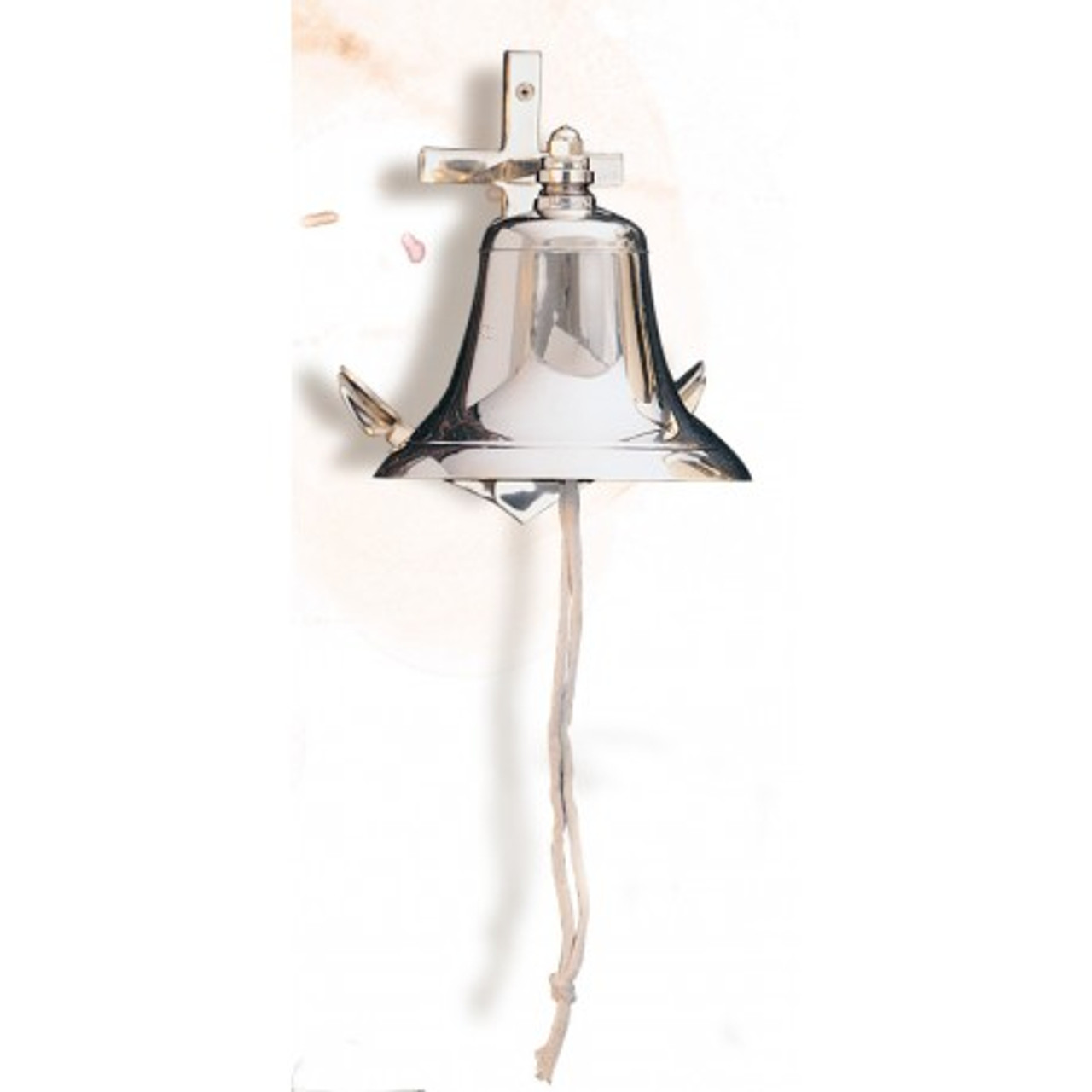 (A6300) 
Brass Anchor Ship Bell in 4 Sizes - 3”, 4”, 5” and 6”