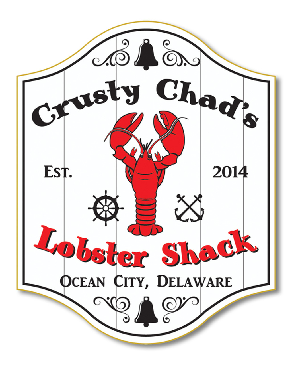 Personalized Lobster Decor Shack Sign