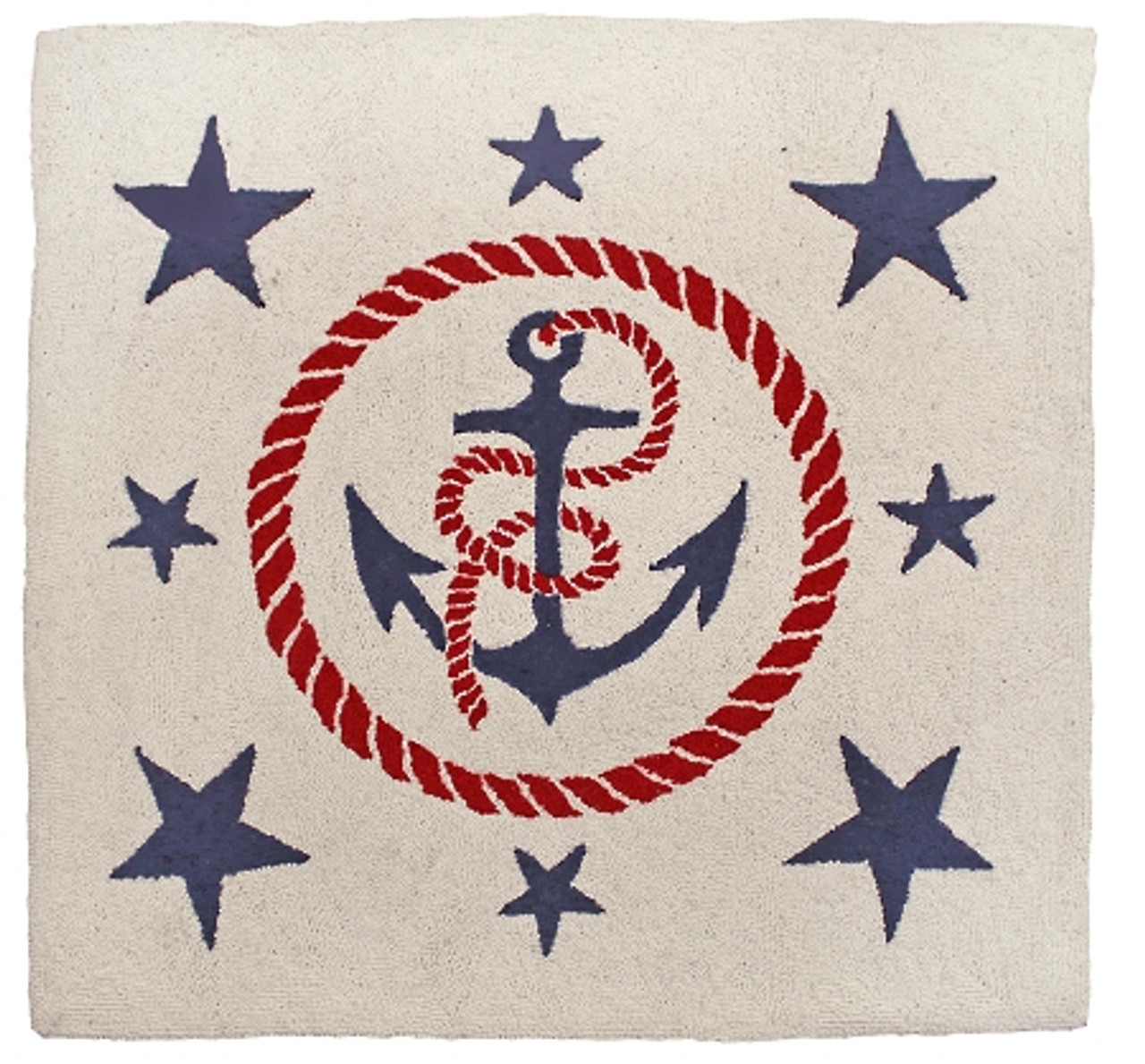 Anchor's Away Hooked Pillow