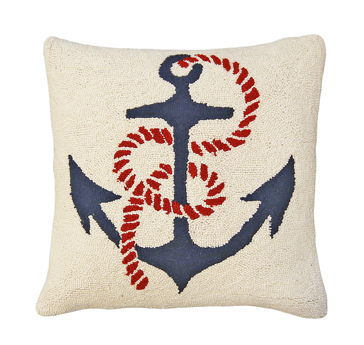 Anchors Away Hand Hooked Rug
