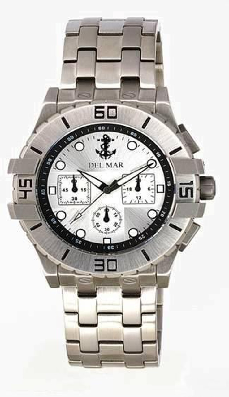 Del Mar Men's Anchor Dial Chronograph