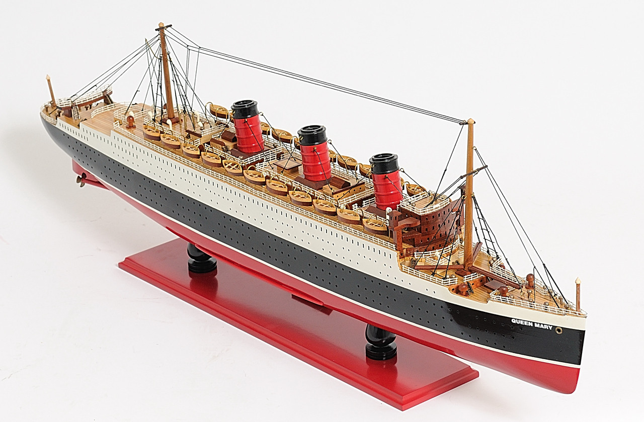 Queen Mary Model Ship -  Large