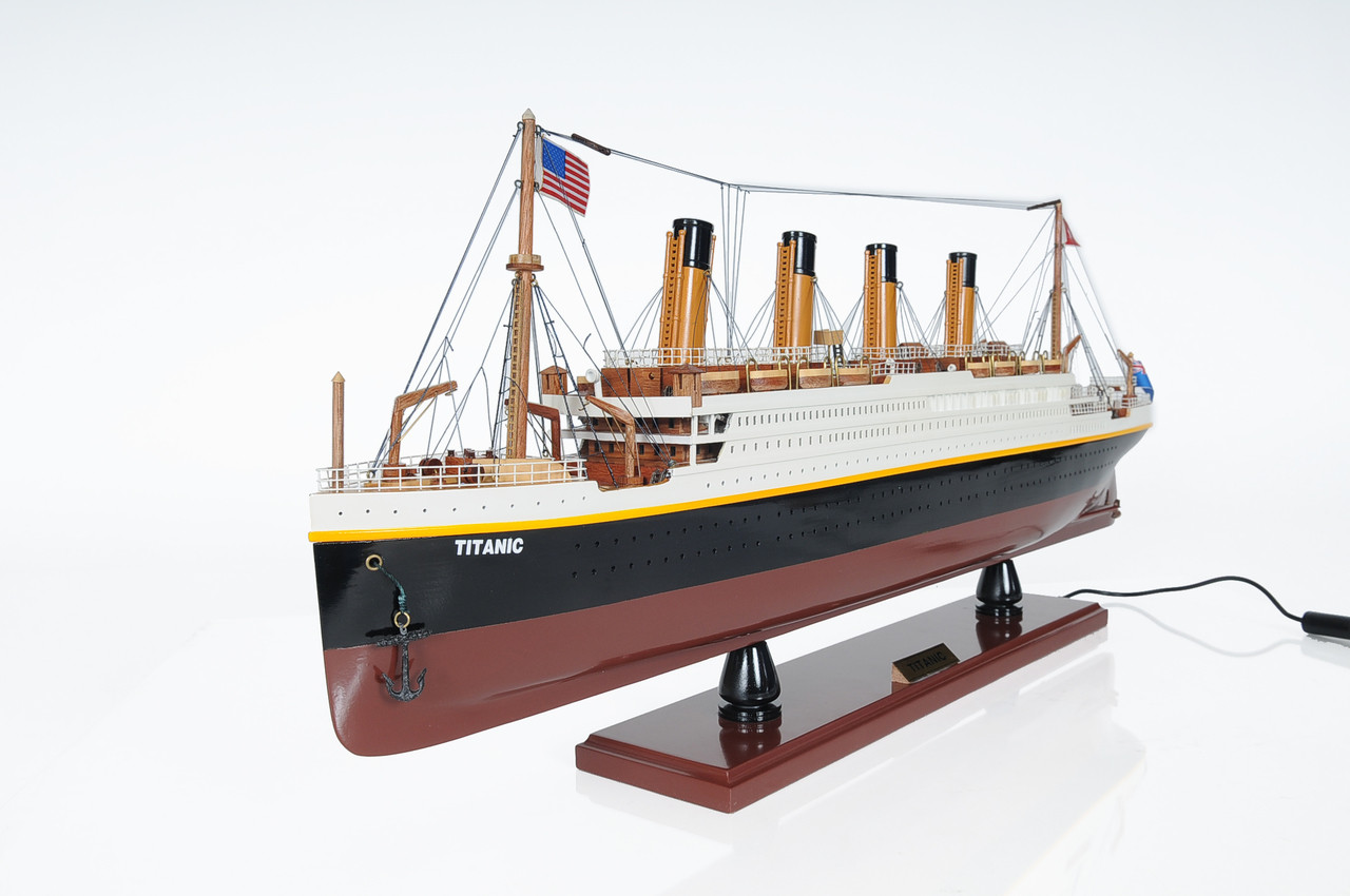 Titanic Model Ship with Lights - 32"