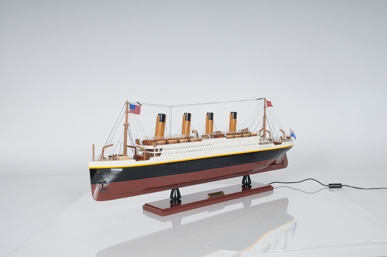 Titanic Model Ship with Lights - 32"