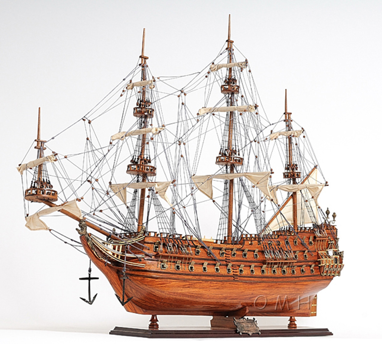 Zeven Provincien Model Ship - 31.7" - Optional Personalized Plaque