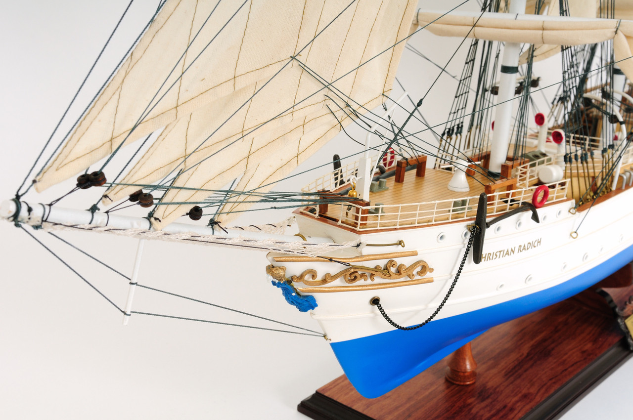 Christian Radich Model Ship - 30"