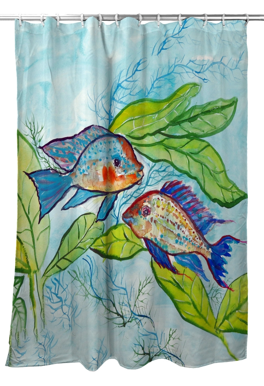 Pair of Fish Shower Curtain