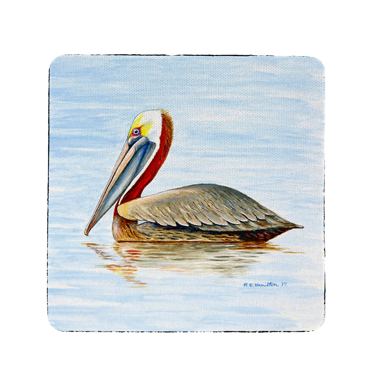 Summer Pelican Coasters - Set of 4