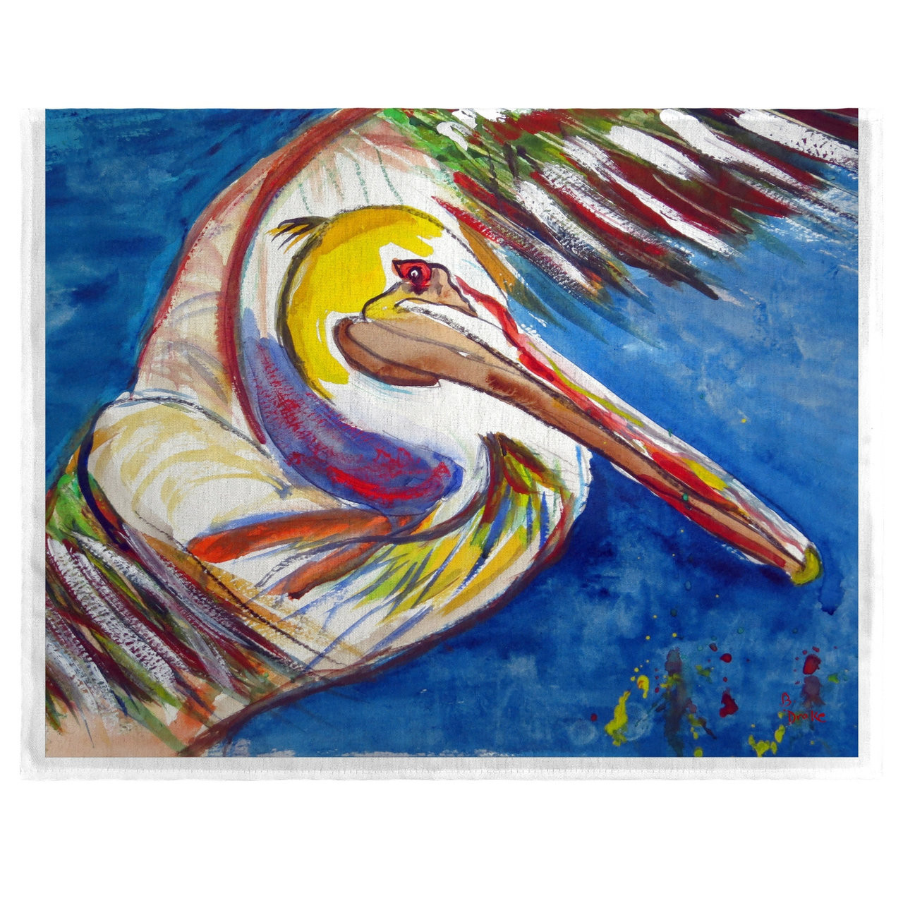 Pelican Wing Place Mats - Set of 2