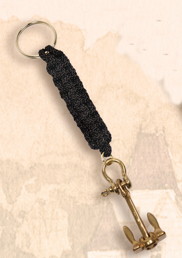 Kapital Brass Lacquer Anchor Snood Chain
