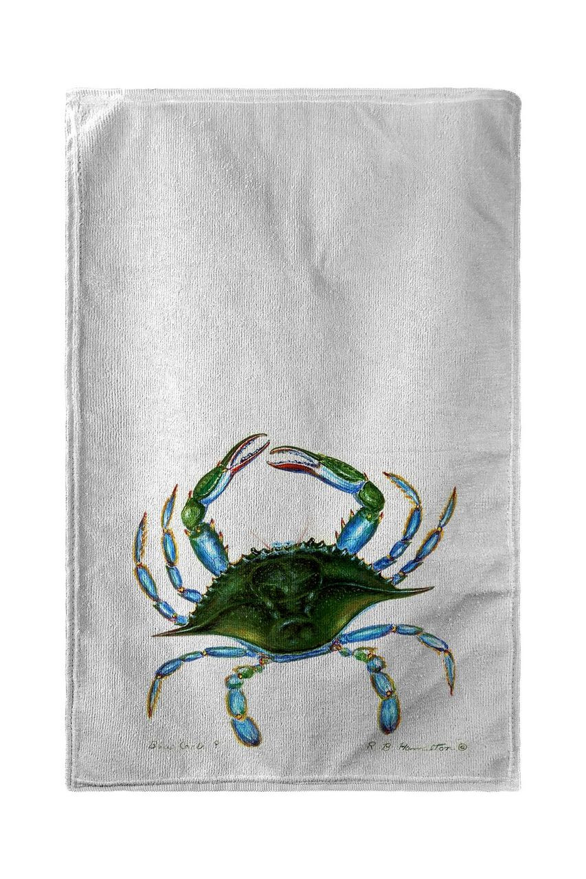 Beach Throw Natural Crab
