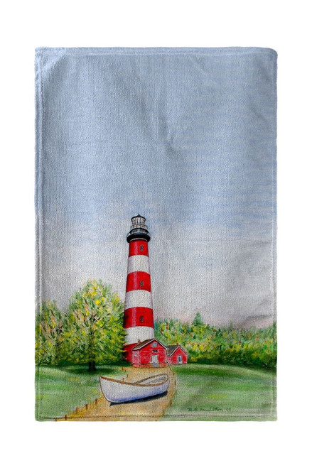 Chincoteague Lighthouse, VA Beach Towel