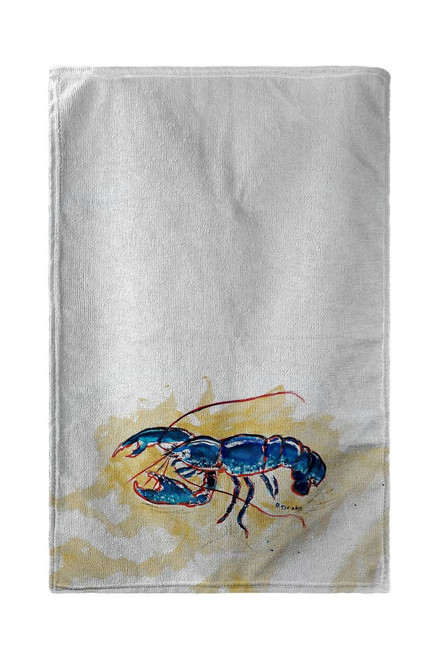 Blue Lobster Beach Towel