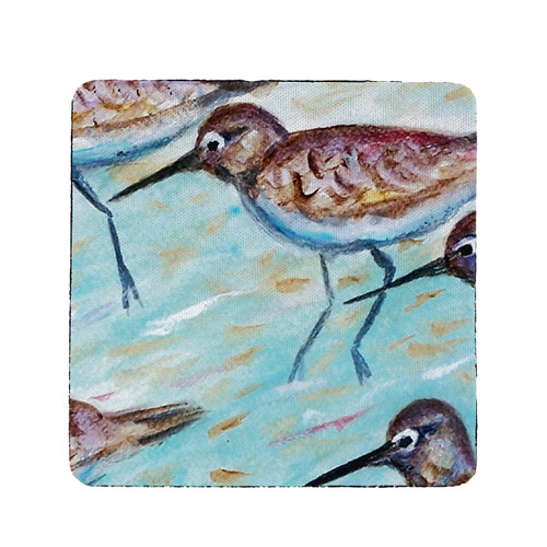 Sandpipers Coasters - Set of 4