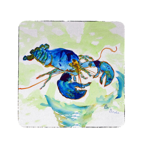 Green Blue Lobster Coasters - Set of 4