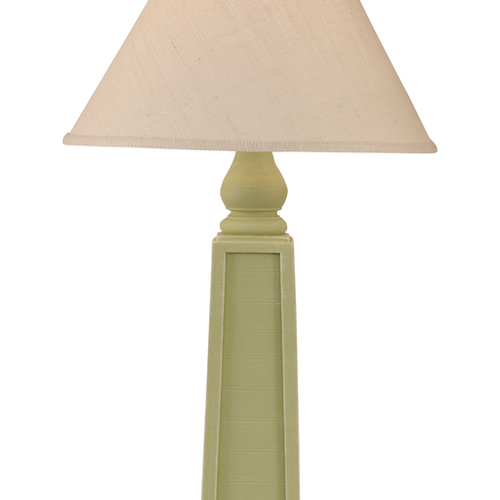Weathered Seagrass Pyramid Table Lamp