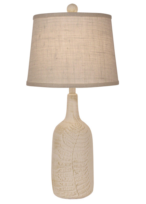 Two Tone Leaf Accent Lamp
