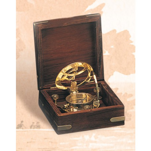 Sun Dial with Box - 3"