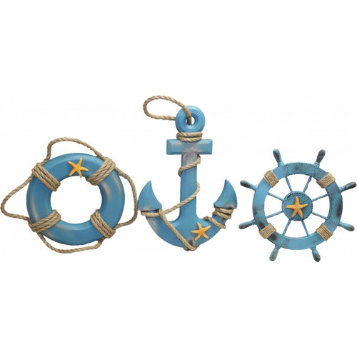 Nautical Ship Wheel Decor
