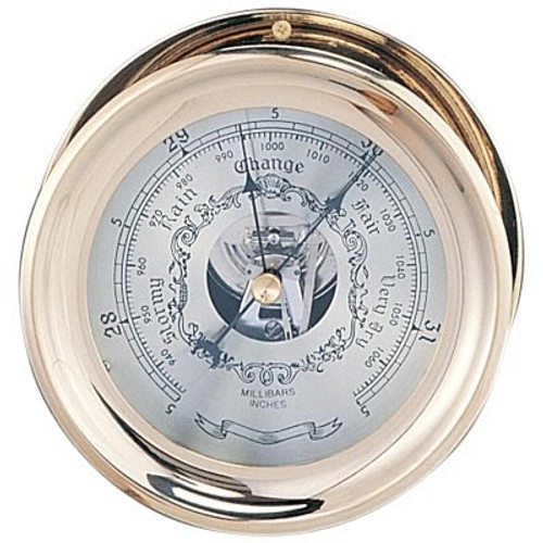 Captain Barometer with Lacquer Coating - 4.5"