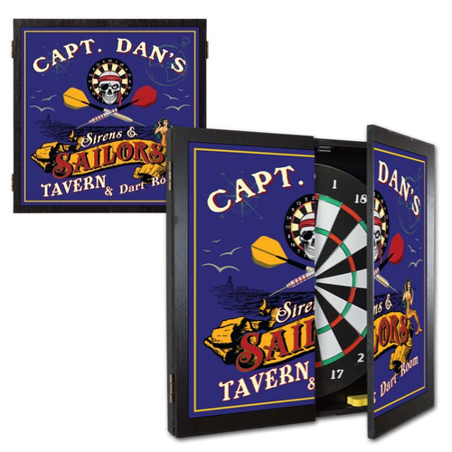 Personalized Dart Board - Sailor's Tavern