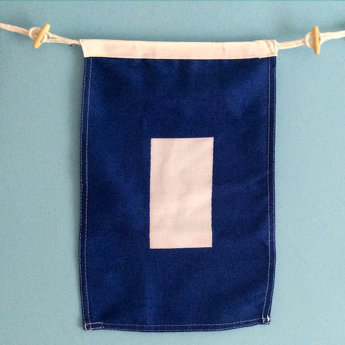 Nautical Signal Flag - Letter P