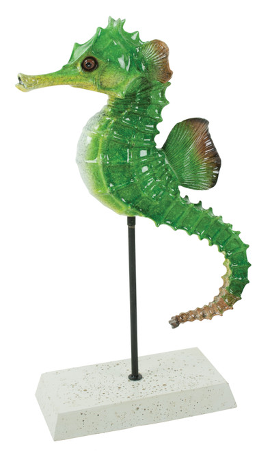 (MR-101)
Colorful Resin Seahorse Figurine on Stand