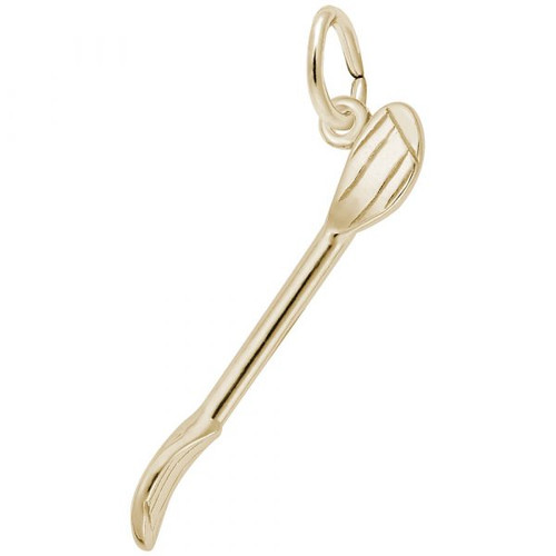 Kayak Paddle Charm - Gold Plate, 10k Gold, 14k Gold