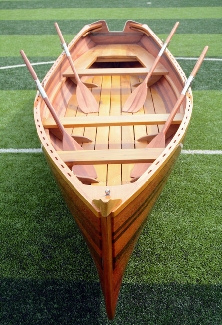 Whitehall Dinghy with Transom Cut-Out - Motor Ready - 17'