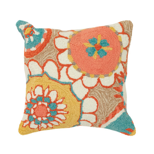 Frontporch Florentine Indoor/Outdoor Throw Pillow - 18" Square 