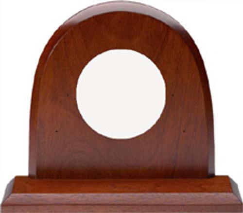 Mahogany Mantle Mount for Merlin Wind Speed and Direction Instrument