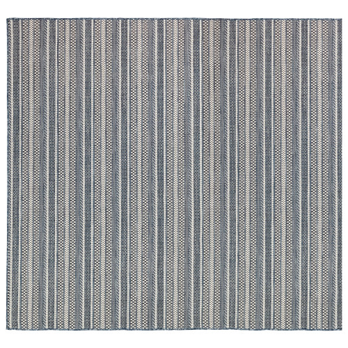 Carmel Rope Stripe Indoor/Outdoor Rug - Navy - 7 Sizes 