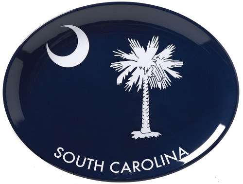 South Carolina Palmetto Flag Melamine Platter