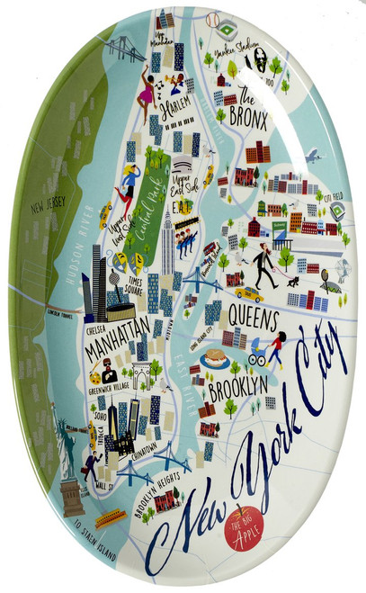 Tidbit Tray - New York City  - Set of 4