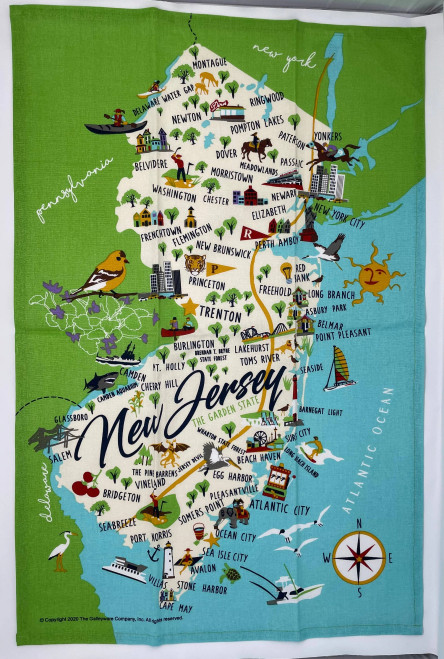 Kitchen Towel - New Jersey - Set of 4