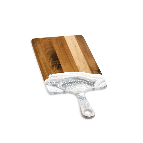 Acacia Cheese Board - Medium - Marble (ACB-816-MAR)