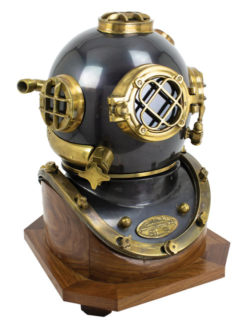 Mark V Diver's Helmet on Base 40"