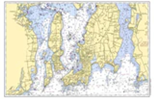 Point Judith to Martha's Vineyard 1958 - Placemats- Set of 4